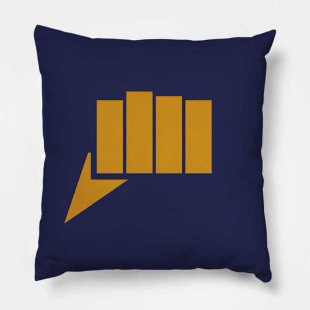 dojo all valley karate Pillow by aye_artdg