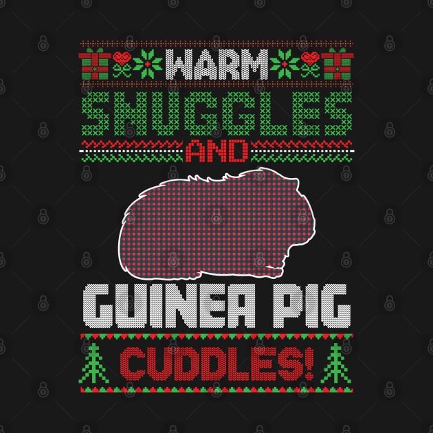 Guinea Pig Christmas Pajama Ugly Christmas Sweater by reginaturner