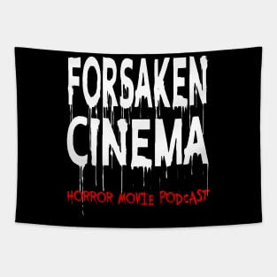 Forsaken Cinema Logo Tapestry