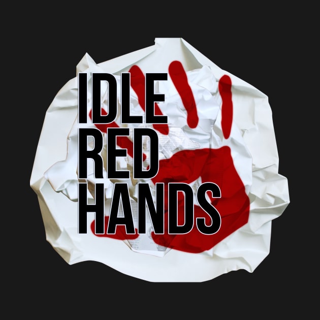 Idle Red Hands Crumple Logo by idleredhands