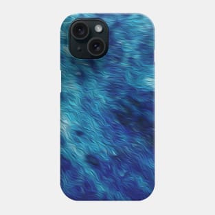 Beautiful Blue Waves 5 Phone Case