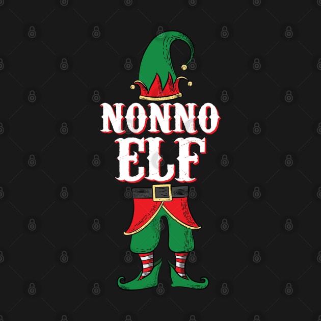 Nonno Elf - Italian Grandpa Family Christmas design by Vector Deluxe