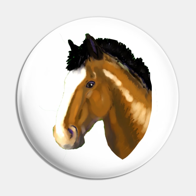 Clydesdale horse Pin by Shyflyer