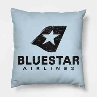 BlueStar Airlines (aged look) Pillow