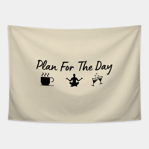 Plan for the day Tapestry by JunThara