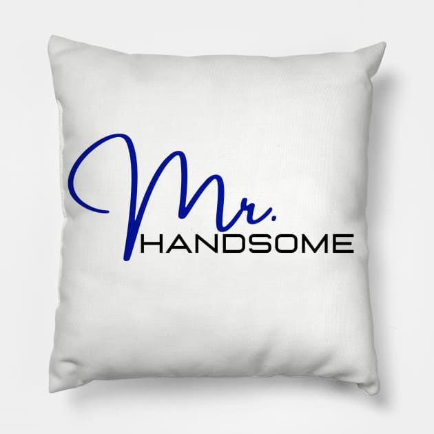 Mr. Handsome Pillow by D'via design