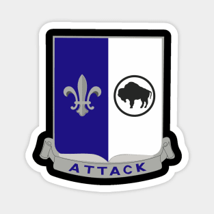 371st Infantry Regiment - DUI (V0) wo Txt Magnet