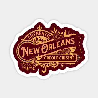 New Orleans Creole Cuisine Magnet