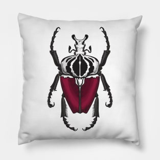 Goliath beetle Pillow