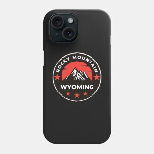 Rocky Mountain Wyoming - Travel Phone Case