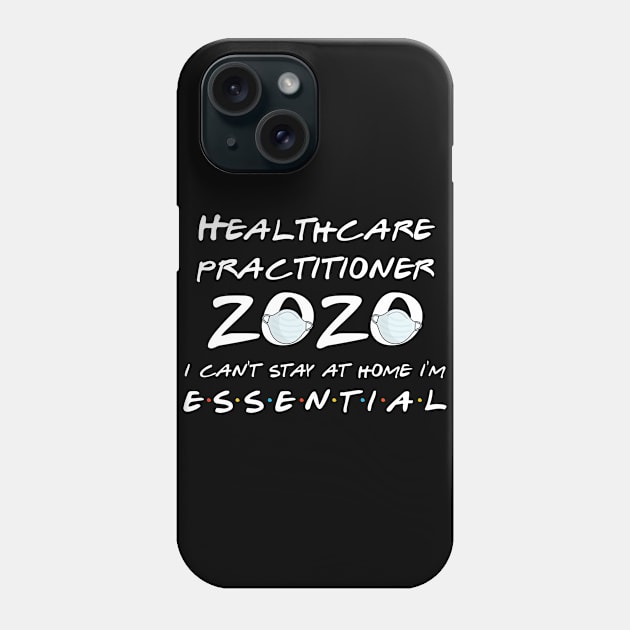 Healthcare Practitioner 2020 Quarantine Gift Phone Case by llama_chill_art