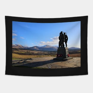 The Commando Monument At Spean Bridge Tapestry