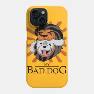 My bad dog Phone Case