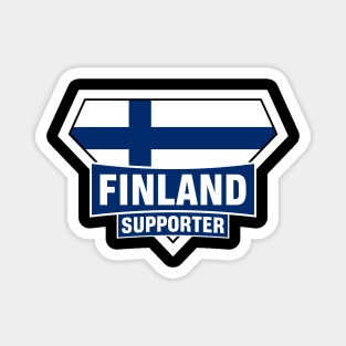 Finland Super Flag Supporter Magnet