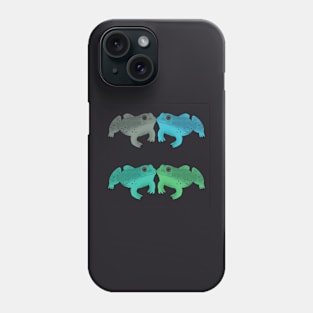 Bullfrog Buddies (Seafoam Midnight) Phone Case