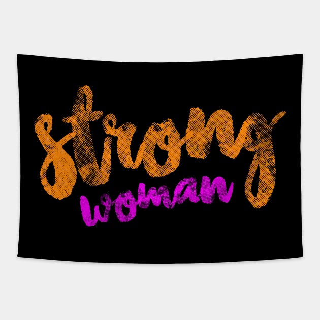 Strong Woman Tapestry by umarhahn