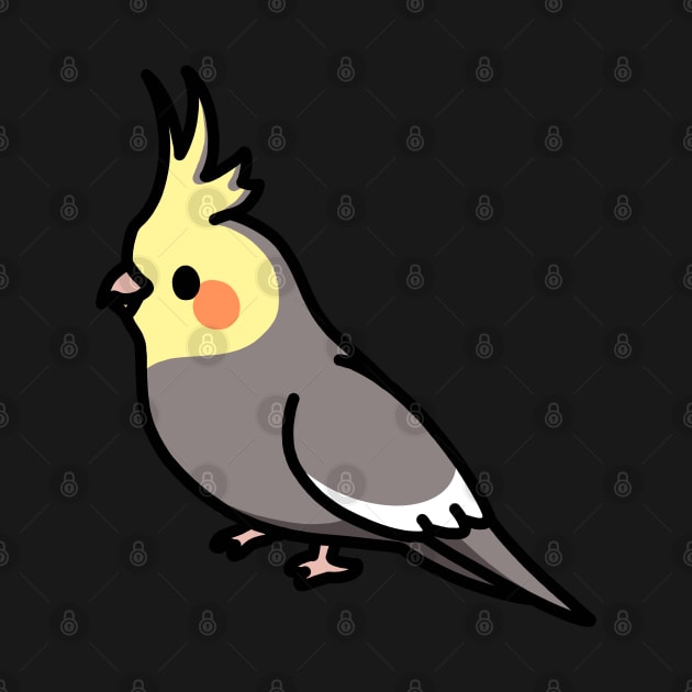 Cockatiel by littlemandyart