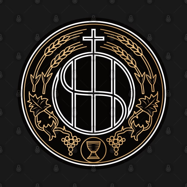 IHS Christogram by Beltschazar