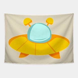 Cute UFO Tapestry