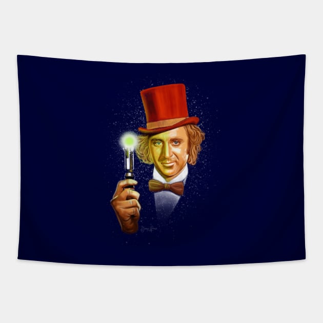 Wonka Who Tapestry by Art By James Hance