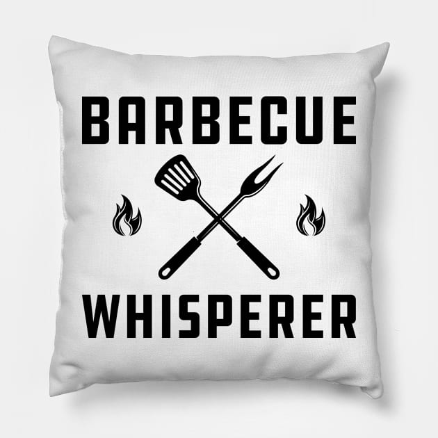 Grill - Barbecue Whisperer Pillow by KC Happy Shop