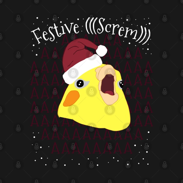 FESTIVE SCREM - cockatiel by FandomizedRose