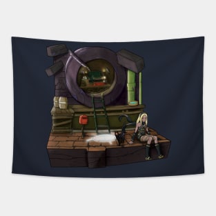 Gravity Mansion Tapestry