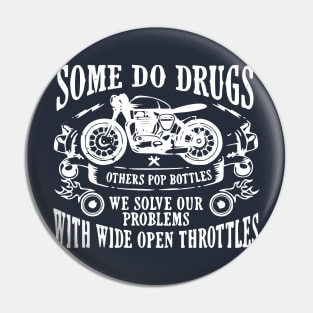 FUNNY MOTORCYCLE BIKE T-SHIRT GIFT Pin