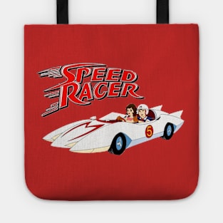 Speed Racer Mach 5 vintage TV cartoon Tote