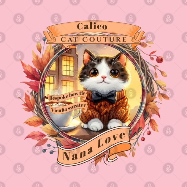 Cat Couture Bespoke Vicuña Kawaii Nana Love 20C by catsloveart