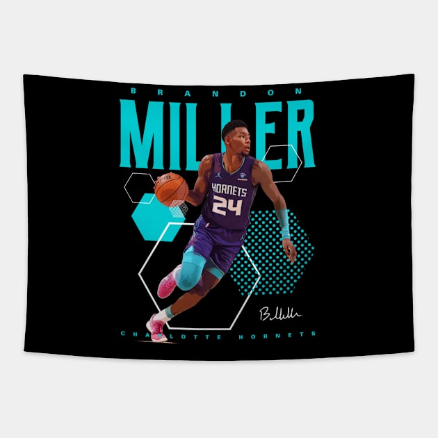 Brandon Miller Tapestry by Juantamad