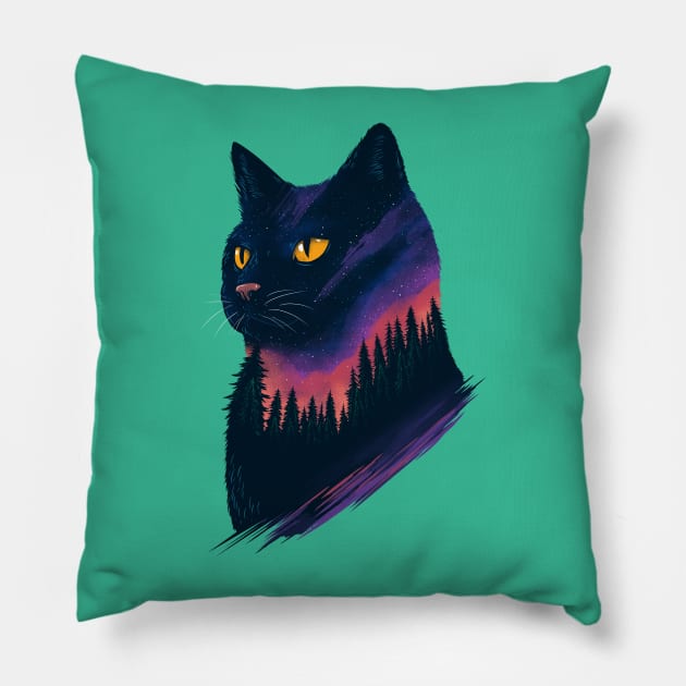 cat Pillow by rururara