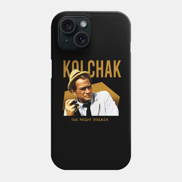 the night stalker - kolchak Phone Case by whosfabrice