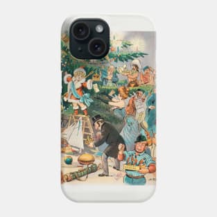 Vintage christmas card 2 Phone Case