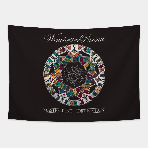 Winchester Pursuit Tapestry by oneshoeoff