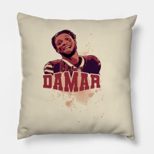 Damar hamlin | Smiley Pillow