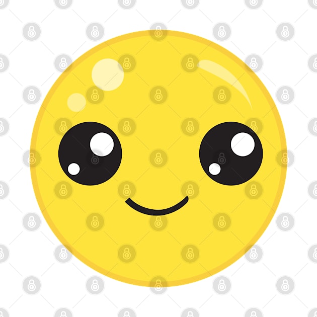 Cute Smiling Face by CraftyCatz