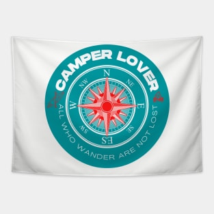 All who wander - camper lover Tapestry