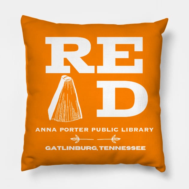 READ Anna Porter Public Library Pillow by toylibrarian