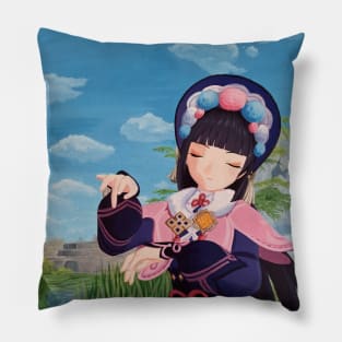 Yun Jin painting Pillow