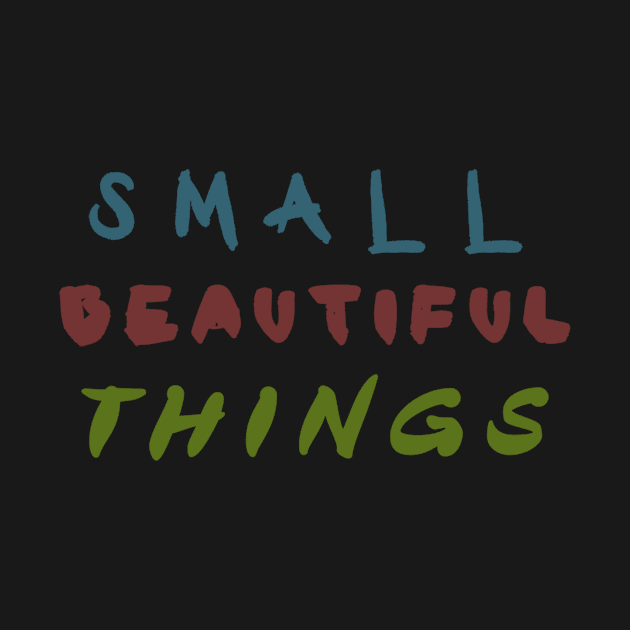 Small Beautiful Things Logo by The Small Beans Store