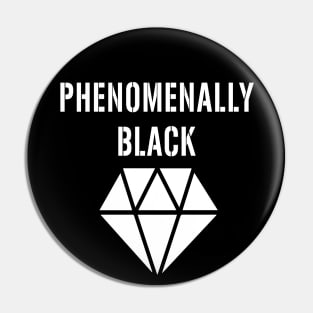 Phenomenally Black diamond Black t-shirt, graphic shirts, adult clothing, gift idea . Pin