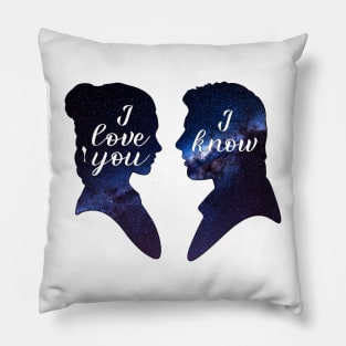 Han and Leia "I love you. I Know" Pillow