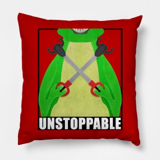 Unstoppable Rex Pillow