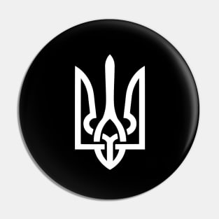 Ukraine Tryzub Symbol Pin