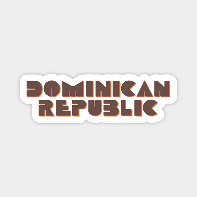 Dominican Republic! Magnet by MysticTimeline