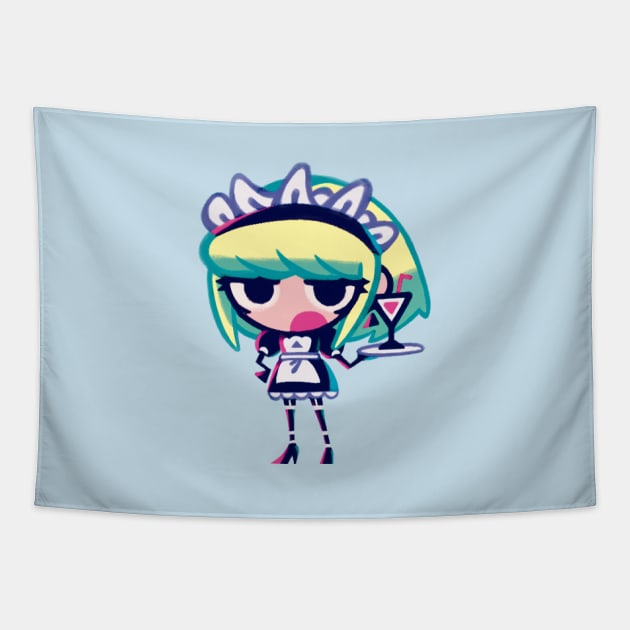 Maid Lio Tapestry by OkiComa