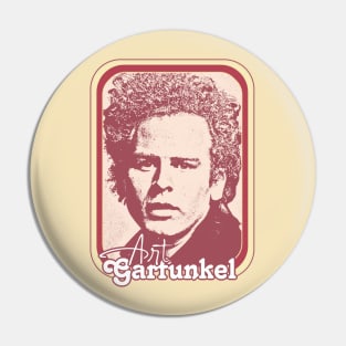 Art Garfunkel  /// Retro 70s Style Pin