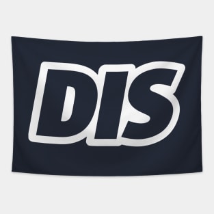 DIS Chest Logo Tapestry