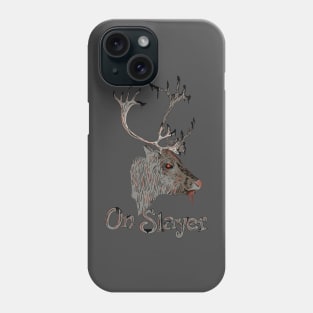 On Slayer Christmas Reindeer Phone Case